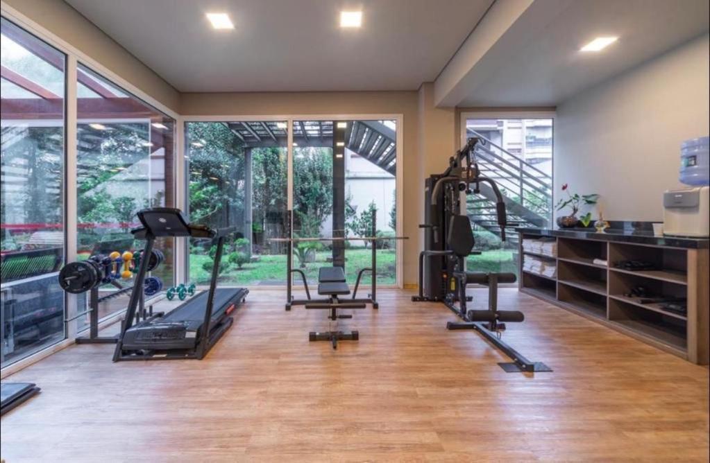 Hotel Laghetto Stilo Borges กรามาโด ภายนอก รูปภาพ A gym at a condominium in Bangkok, Thailand