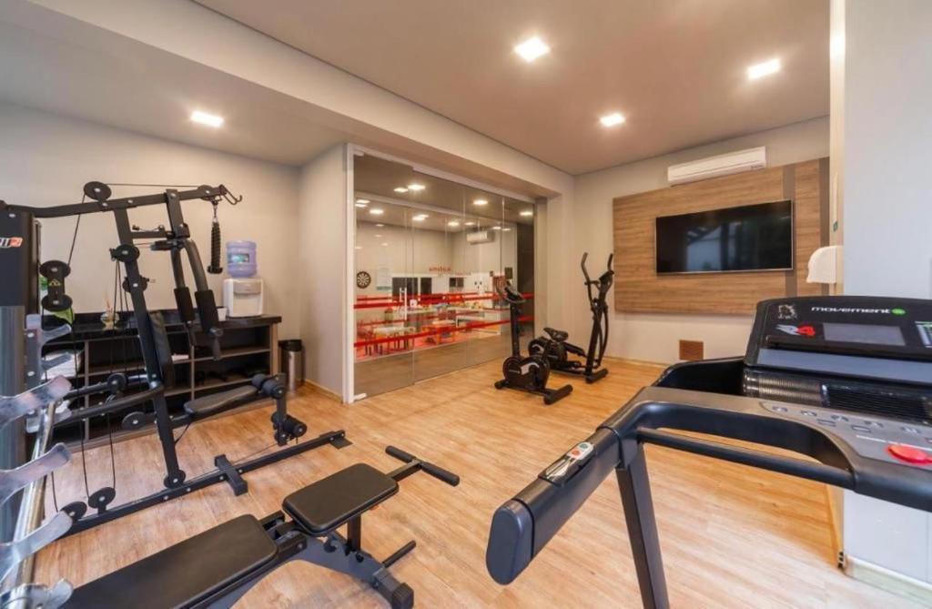 Hotel Laghetto Stilo Borges กรามาโด ภายนอก รูปภาพ A home gym